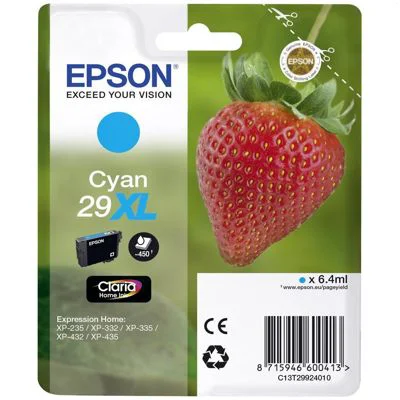 Tusz Oryginalny Epson 29XL (C13T29924010 ) (Błękitny)