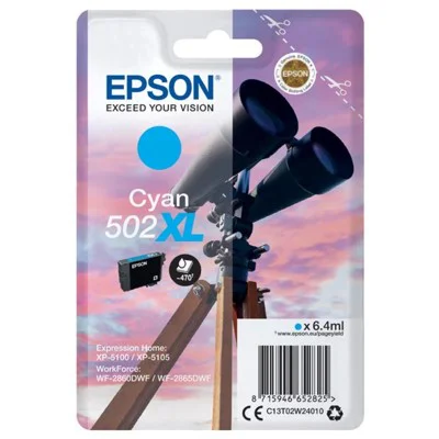 Tusz Oryginalny Epson 502 XL (C13T02W24010) (Błękitny)