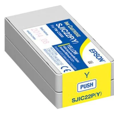 Tusz Oryginalny Epson SJIC22P Y (C33S020604) (Żółty)