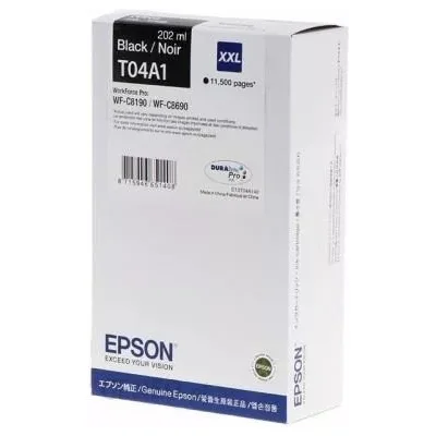 Tusz Oryginalny Epson T04A1 XXL (C13T04A140) (Czarny)