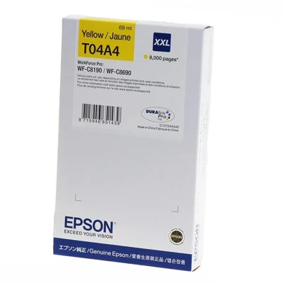 Tusz Oryginalny Epson T04A4 XXL (C13T04A440) (Żółty)
