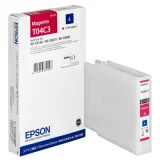 Tusz Oryginalny Epson T04C3 L (C13T04C340) (Purpurowy) do Epson WorkForce Pro WF-C8690DTWFC