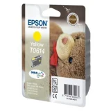 Tusz Oryginalny Epson T0614 (C13T06144010) (Żółty) do Epson Stylus D68