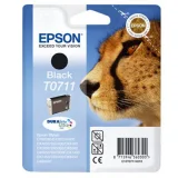 Tusz Oryginalny Epson T0711 (C13T07114010) (Czarny) do Epson Stylus SX105