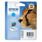 Tusz Oryginalny Epson T0712 (C13T07124010) (Błękitny) do Epson Stylus SX218