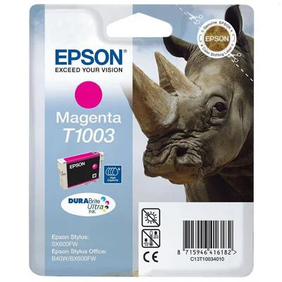 Tusz Oryginalny Epson T1003 (C13T10034010) (Purpurowy)