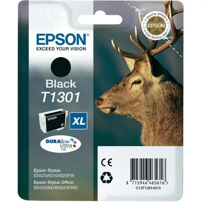 Tusz Oryginalny Epson T1301 (C13T13014010) (Czarny)