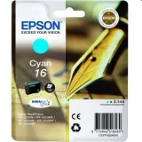 Tusz Oryginalny Epson T1622 (C13T16224010) (Błękitny) do Epson WorkForce WF-2760DWF