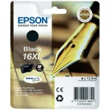 Tusz Oryginalny Epson T1631 (16XL) (C13T16314010) (Czarny) do Epson WorkForce WF-2540WF