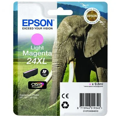 Tusz Oryginalny Epson T2436 (C13T24364010) (Jasny purpurowy)