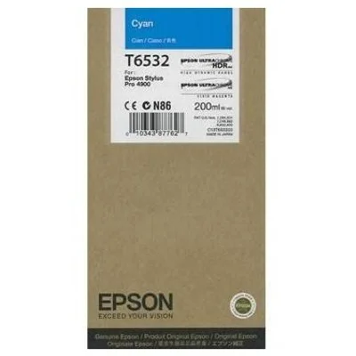 Tusz Oryginalny Epson T6532 (C13T653200) (Błękitny)