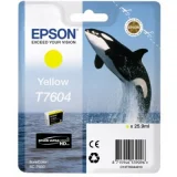 Tusz Oryginalny Epson T7604 (C13T76044010) (Żółty) do Epson SureColor SC-P600