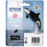 Tusz Oryginalny Epson T7606 (C13T76064010) (Jasny purpurowy) do Epson SureColor SC-P600