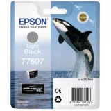 Tusz Oryginalny Epson T7607 (C13T76074010) (Jasny czarny) do Epson SureColor SC-P600