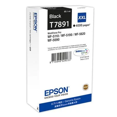 Tusz Oryginalny Epson T7891 (C13T789140) (Czarny)