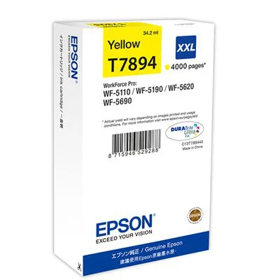 Tusz Oryginalny Epson T7894 (C13T789440) (Żółty)