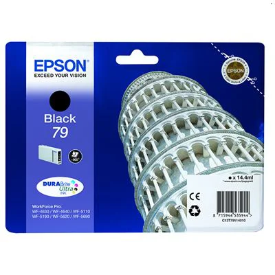 Tusz Oryginalny Epson T7911 (C13T79114010) (Czarny)