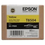 Tusz Oryginalny Epson T8504 (C13T850400) (Żółty) do Epson SureColor SC-P800