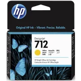 Tusz Oryginalny HP 712 (3ED69A) (Żółty) do HP DesignJet T650 36"