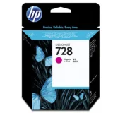 Tusz Oryginalny HP 728 (F9J62A) (Purpurowy) do HP DesignJet T830