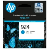 Tusz Oryginalny HP 924 (4K0U3NE) (Błękitny)