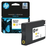 Tusz Oryginalny HP 937 (4S6W4NE) (Żółty) do HP OfficeJet Pro 9117b