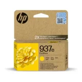 Tusz Oryginalny HP 937e (4S6W8NE) (Żółty) do HP OfficeJet Pro 9117b