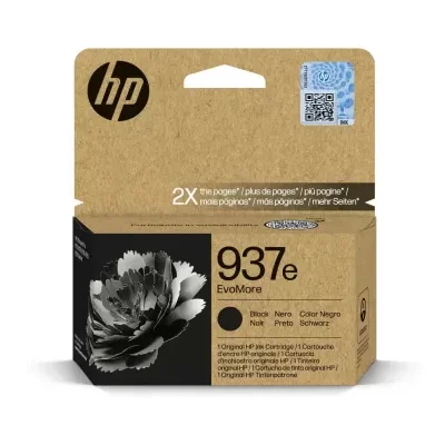 Tusz Oryginalny HP 937e (4S6W9NE) (Czarny)