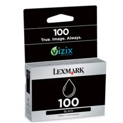 Tusz Oryginalny Lexmark 100 BK (14N0820E) (Czarny)