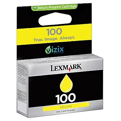 Tusz Oryginalny Lexmark 100 Y (14N0902E) (Żółty)