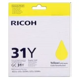 Tusz Oryginalny Ricoh GC-31Y (405691) (Żółty) do Ricoh Aficio GX e7700N