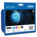 Tusze Oryginalne Brother LC-1280 XL CMYK (LC1280XLVALBP) (komplet) do Brother MFC-J6910DW