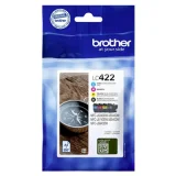 Tusze Oryginalne Brother LC-422 CMYK (LC422VAL) (komplet) do Brother MFC-J5345DW