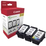 Tusze Oryginalne Canon 2 x PG-545 XL + CL-546 XL (8286B013) (komplet) do Canon Pixma MG3051