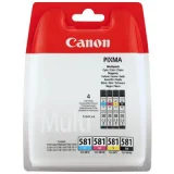 Tusze Oryginalne Canon CLI-581 CMYK (2103C004) (czteropak) do Canon Pixma TS8351