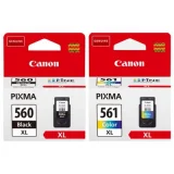 Tusze Oryginalne Canon PG-560XL + CL-561XL (3712C004) (komplet) do Canon Pixma TS7450a