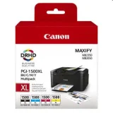 Tusze Oryginalne Canon PGI-1500 XL CMYK (9182B004) (komplet) do Canon MAXIFY MB2350