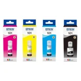 Tusze Oryginalne Epson 101 CMYK (C13T03V64A) (komplet) do Epson EcoTank ITS L4160