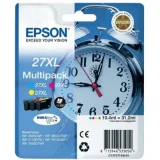 Tusze Oryginalne Epson 27 XL (C13T271540) (trójpak) do Epson WorkForce WF-7715DWF