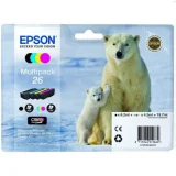 Tusze Oryginalne Epson T2616 (C13T26164010) (komplet) do Epson Expression Premium XP-605