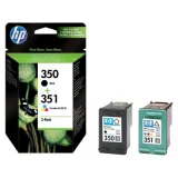 Tusze Oryginalne HP 350 + 351 (SD412EE) (komplet) do HP OfficeJet J5780