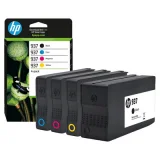 Tusze Oryginalne HP 937 CMYK (6C400NE) (komplet) do HP OfficeJet Pro 9130b