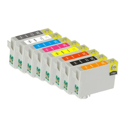 Tusze Epson T0870-T0879 - zamienniki i oryginalne