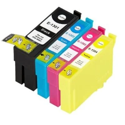 Tusze Epson T1301-T1305 - zamienniki i oryginalne