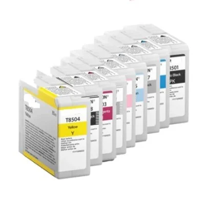 Tusze Epson T8501-T8509 - zamienniki i oryginalne