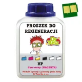 Proszek + Chip do regeneracji wkładu HP 125A (CB543A) (Purpurowy) do HP Color LaserJet CM1312 MFP