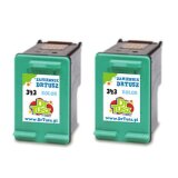 Tusze Zamienniki 343 (CB332EE) (Kolorowe) (dwupak) do HP OfficeJet 100 Mobile CN551a
