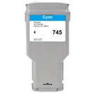Tusz Zamiennik 745 300ml do HP (F9K03A) (Błękitny)