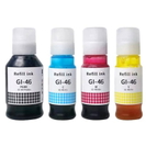 Tusz Zamiennik GI-46 CMYK do Canon (DT-AC-46/K) (zestaw)