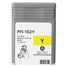 Tusz Zamiennik PFI-102Y do Canon (CF0898B001A) (Żółty)